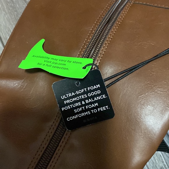 NWT! Arizona Brown‎ Leather Knee-High Boots - Picture 5 of 5